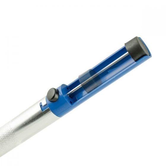 Solder Sucker Desoldering Pump,Electric Soldering Iron Auxiliary Tool Manual Desoldering Suction Pump,Vacuum Pump Solder Removal Tool