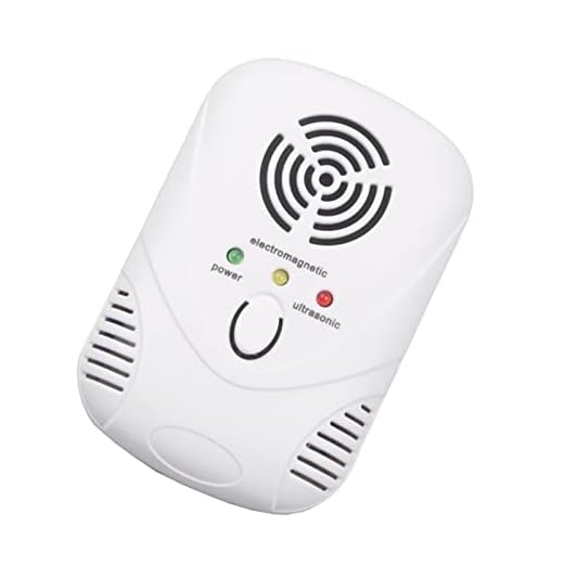 Musavvisande medel, ultraljudsskadeskyddsmedel Effektiva musavvisande medel - Gnagaravvisande medel inomhus ultraljud för mygg Spindlar Myror, LED Nattljus Möss Repellenter Plug-ins