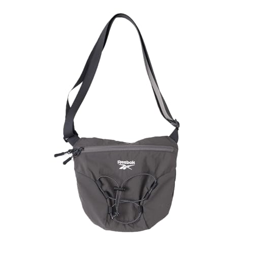 Reebok リーボック ナイロンショルダーバッグ ドローコード 軽量 ボディバッグ arb1180