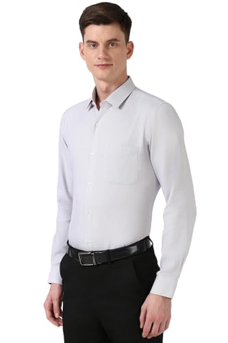 Image of Peter England Mens Polycotton Slim Fit Shirt