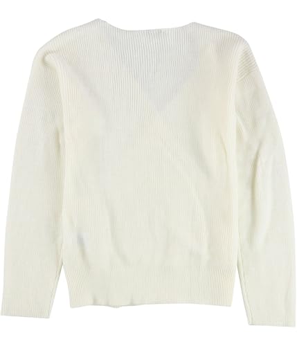 Bar III Surplice Sweater Egret XL2