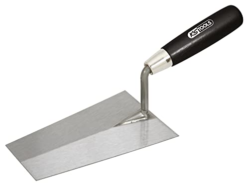 KS Tools 144.0125 Truelle carrée lame acier manche bois 240 mm -