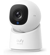eufy Câmera C220 por anker, Câmera de Segurança Wi-Fi 360º, 2K, Camera Pet, Visão Noturna, Audio ...