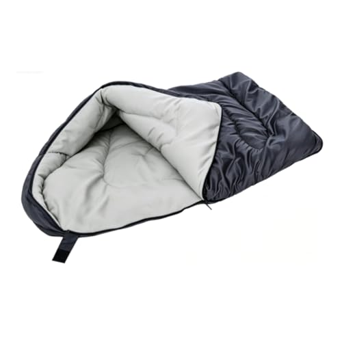 Saco de dormir para perros portátil y grueso ideal para camping 7