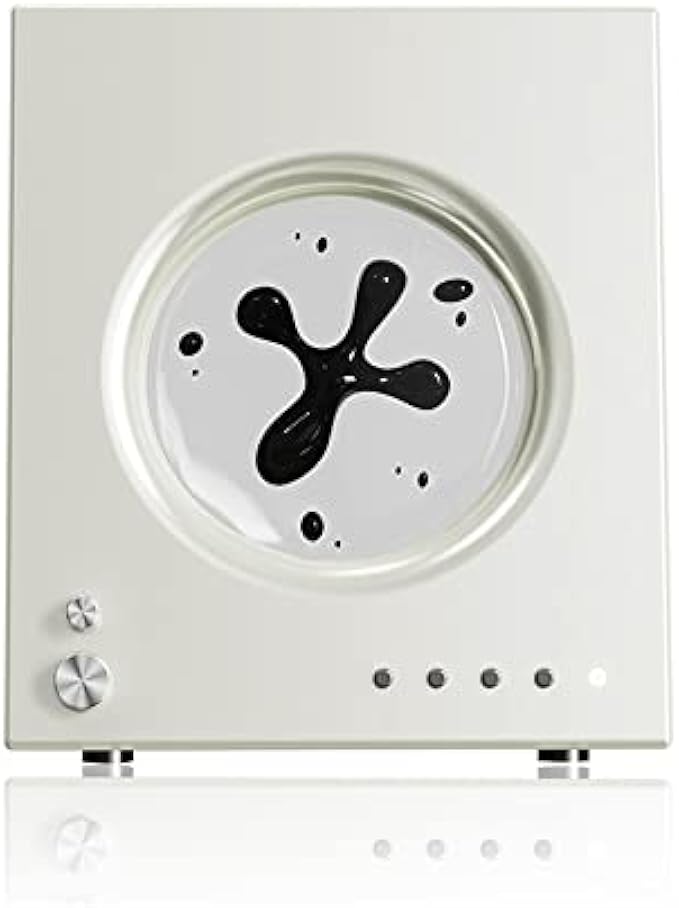 Magnetic Fluid Bluetooth Speaker Portable Bluetooth 5.1 Wireless Outdoor Durable Speakers with subwoofer 50W Stereo Sound Extra Bass Rhythm FerroFluid Acoustics New Experience