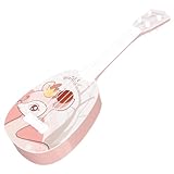 HOUDERCO 子供用ウクレレ楽器 おもちゃ 初心者向け練習モデル 幼児教育向け早期音楽玩具 プレゼントに