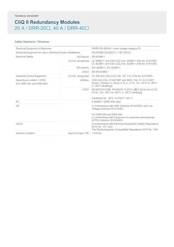 Module d'alimentation DRR-40N 40A pour installations industrielles de régulation - 7