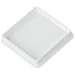 Produktbild haggiy Klavieruntersetzer - Möbeluntersetzer, Premium (extrem stabil) - weiß, 60x60 mm (4 Stk.)