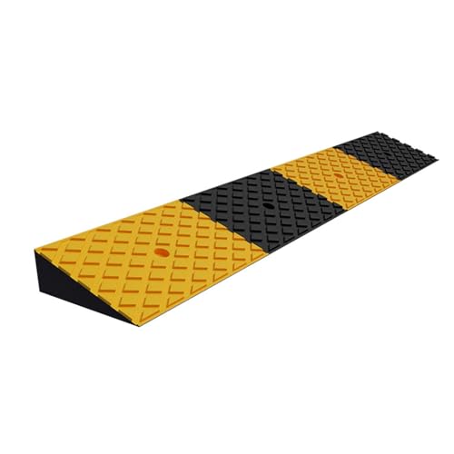 Rampa portátil para silla de ruedas de goma resistente 100x15x4cm miniatura 1
