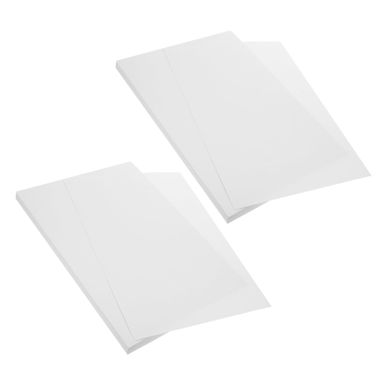 Tofficu 100 Blatt Weißes Aquarellpapier zum Malen für Kinder und Schüler 160g Dickes Papier für Wasserfarben und Kreative Kunstprojekte in Schule und Hause