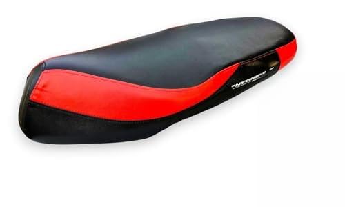 N TORQ 125 Scooty SEAT Cover,pu Leather,Colour Black red,ntorq Bike seat Cover-image-43