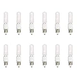 Satco S1916 120V 100-Watt T4 E11 Base Light Bulb, Frosted