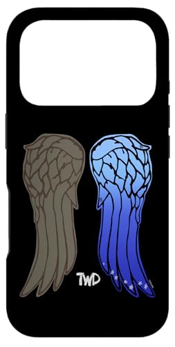 Coque iPhone 17 Pro Daryl Dixon Walking Dead antichoc motif ailes