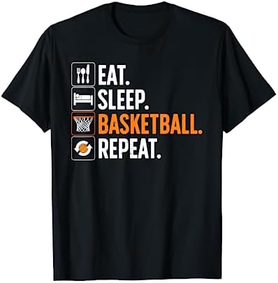 Funny Basketball For Men Women Team Sport Basketball Player T-Shirt