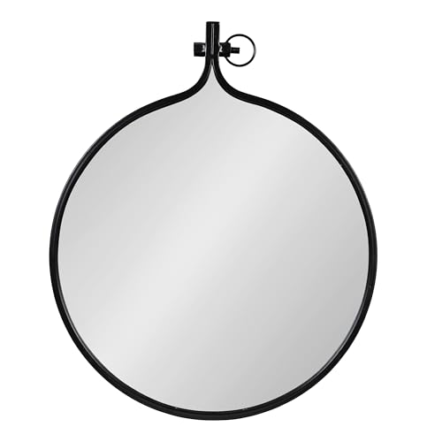 Kate and Laurel Yitro Round Industrial Modern...