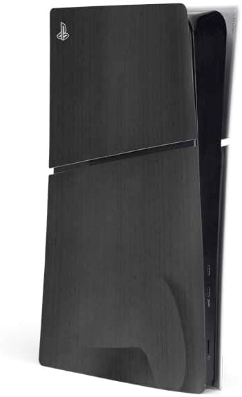 Skinit Decal Gaming Skin Compatible with PS5 Slim Digital Edition Console - Natural Walnut Wood Design