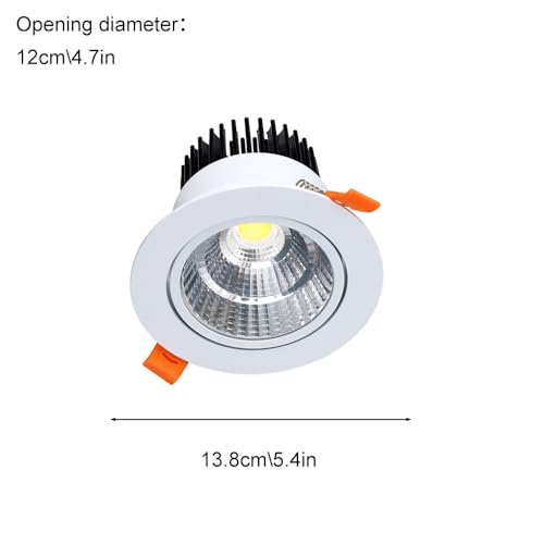 Foco LED empotrable de techo con 3 modos de color para pasillo y cocina 6