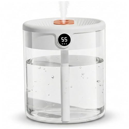 Imagen de Humidificador de niebla fría de 2 l con pantalla digital y luz nocturna