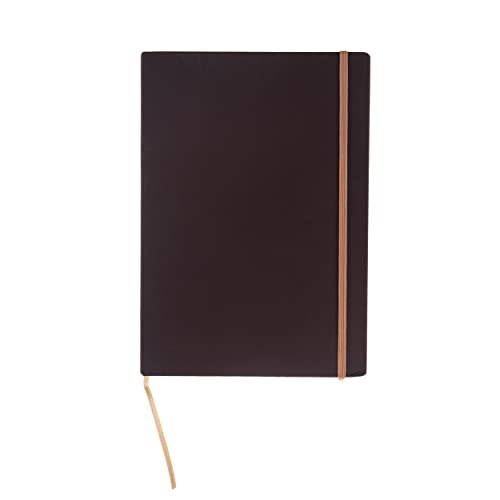 Carnet Fabriano Ispira A5 marron pointé 96 feuilles à couverture rigide élastique pour dessin