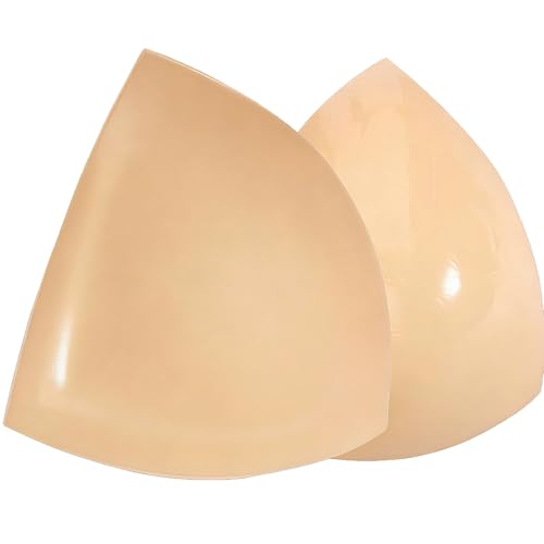 Curlady Large Size Double-Sided Sticky Bra Inserts Large Breasts Lightly Padded Lifting Pads for D+ Cups Reusable