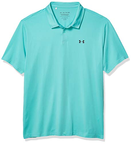 Under Armour Men s Performance 2.0 Golf Polo, Radial Turquoise (482) Black, Large
