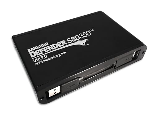 Kanguru Defender SSD350 – 1TB Secure Encrypted Solid State Drive - FIPS 140-2 Certified - SuperSpeed USB 3.0
