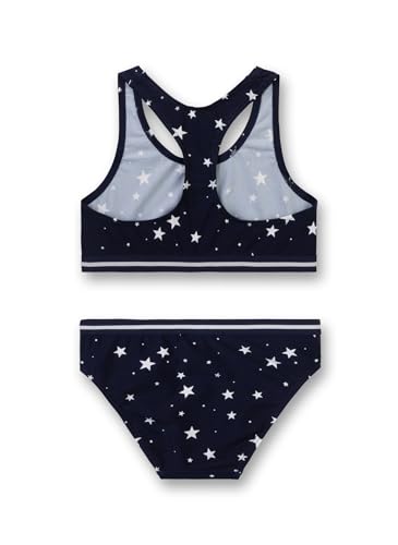 Sanetta Mädchen-Bikini | Bequemer und anschmiegsamer Bikini aus Polyamid-Mix für Mädchen. Bademode für Kinder 140