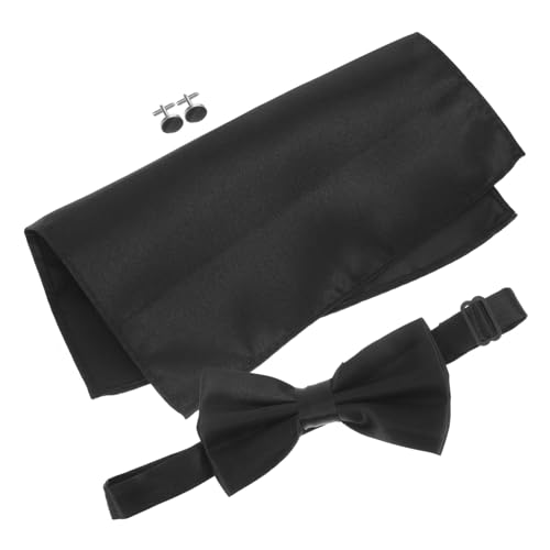 Set de tres piezas para hombre con corbata y pañuelo