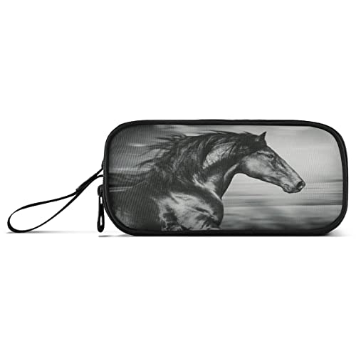 Grande capacità astuccio per matite a cavallo in