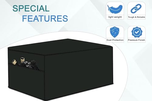 Image of The Furnishing Tree Polyester Waterproof & Dustproof Printer Cover - Compatible with Auto Duplex Laser Brother HL-L2460DN Printers, Heavy-Duty military Polyester , Dimensions in DxWxH - ( 36x39x20 CM)