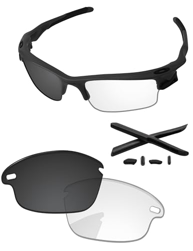 Image of Replacement Lenses & Rubber Kits for Oakley Fast Jacket OO9097 71mm - Precision Fit, UV Block & Impact Resistant