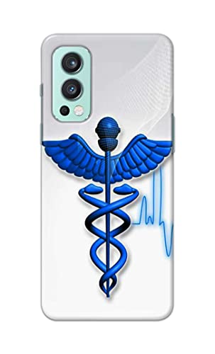 Image of Printed Hard Back Cover Case for OnePlus Nord 2 5G Back Cover (Medical Doctor) -1803