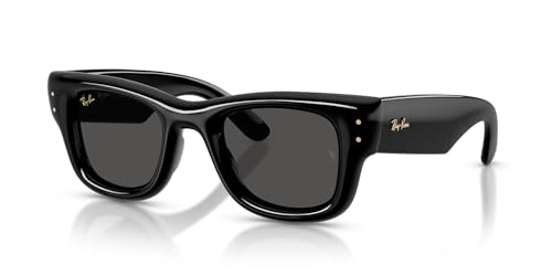 Ray-Ban Rb4940 Wayfarer Puffer Blacked Out Collection by A$ap Rocky Square Sunglasses3
