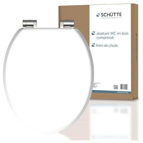 Abattant WC Schütte en bois compressé Cover