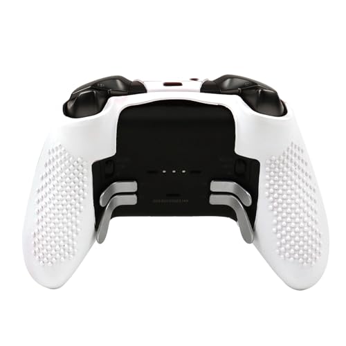 Image of Skull Controller Skin Compatible with Xbox Elite Series 2 Core Wireless Controller, RALAN Protector Case, Customised Thumb Grips Cap