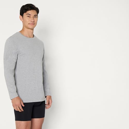 Image of Amazon Essentials Men's Slim Fit Crewneck Undershirts, Pack of 6