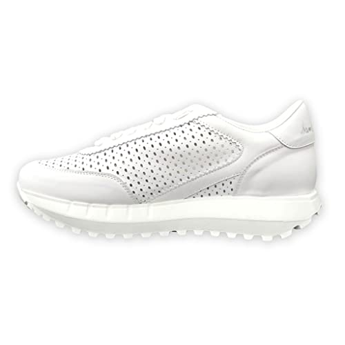 Sam Edelman Dante White Leather Fashion Lace Up Chunky Low Top Fashion Sneakers2