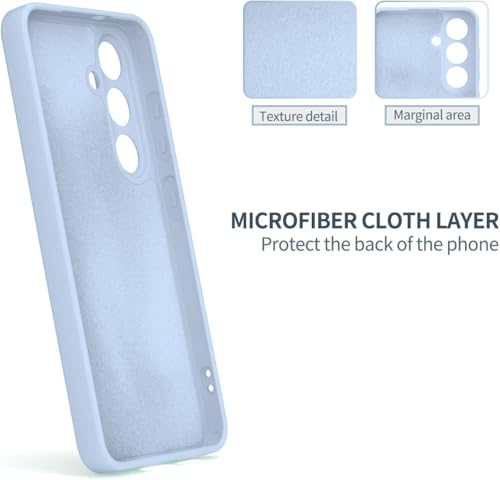 Image of DIZORO Microfiber Candy Case Compatible for Samsung S26 5g Magnetic Silicone Case, Compatible with MagSafe Shockproof, Slim, Anti-Scratch Soft Non-Slip Body Protective Back Cover (Sierra)