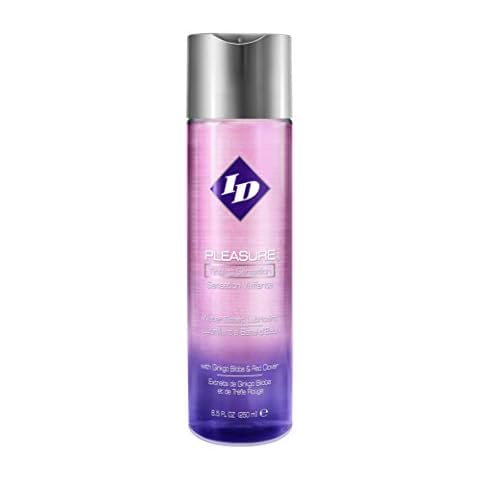 ID Pleasure Stimulating Personal Lubricant 8.5 Fl Oz - Water Based Tingling Sensation Lube with Natural Botanical Extracts, made in USA by ID Lubricants Cover
