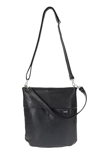 Zwei Mademoiselle M12 Handtasche, Breite ca. 31 cm, Höhe ca. 34 cm, Tiefe ca. 11 cm, Noir (Schwarz)