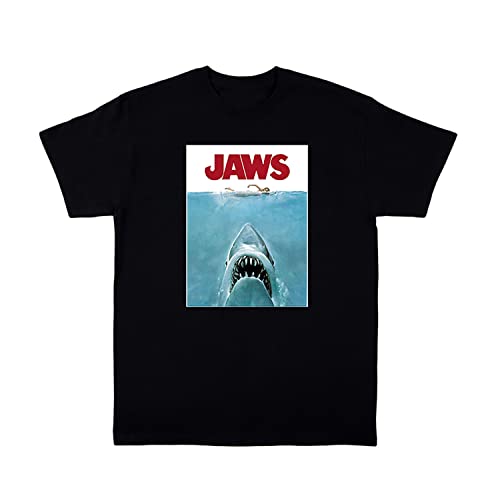[YHEAXDX] Jaws Steven Spielberg �f��T�V���c �����Y/���f�B�[�X T�V���c/�ĕ� �� �X�|�[�c �g�b�v�X �v�����g ���� ���n ������� �A�����J �t�@�b�V���� �j�����p �傫���T�C�Y ���� �l�C���iXL)