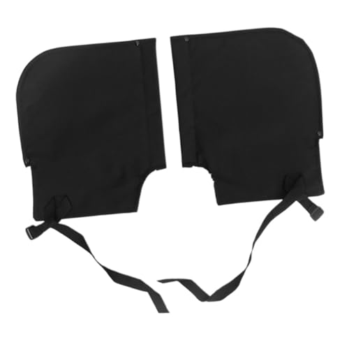 VALICLUD 2 Piezas Guantes Térmicos para Manillar de Moto Resistentes al Agua y Viento Forro de Felpa para Invierno Accesorios para Motos de Nieve y Scooter Protección para Manos Clima Frío