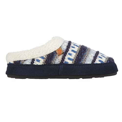 Image of Acorn Womens Slipper with Berber Lining, Suede Siding and Durable Non-Slip Indoor /Outdoor Sole