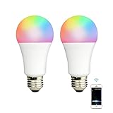 benexmart apple homekit smart led lampadina e27 tuya wifi lampada dimmerabile rgbcw sincronizzazione musicale siri alexa google home controllo vocale (2 pack)