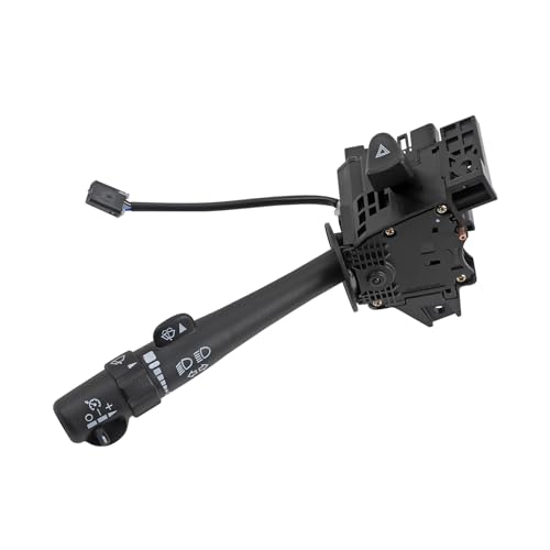 Multifunction Turn Signal Switch Fits for 2002-2009 Chevy Silverado Tahoe GMC Envoy Sierra Yukon Buick Replaces# 12450067 D6299A SW3792 CBS1149 Multi-Function Combination Switch