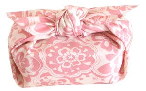 東京科学 なんでもつつみ太郎と花子 花柄きかピンク ランチクロス お弁当つつみ お弁当クロス ハンカチ 風呂敷 日本製 エプロン屋