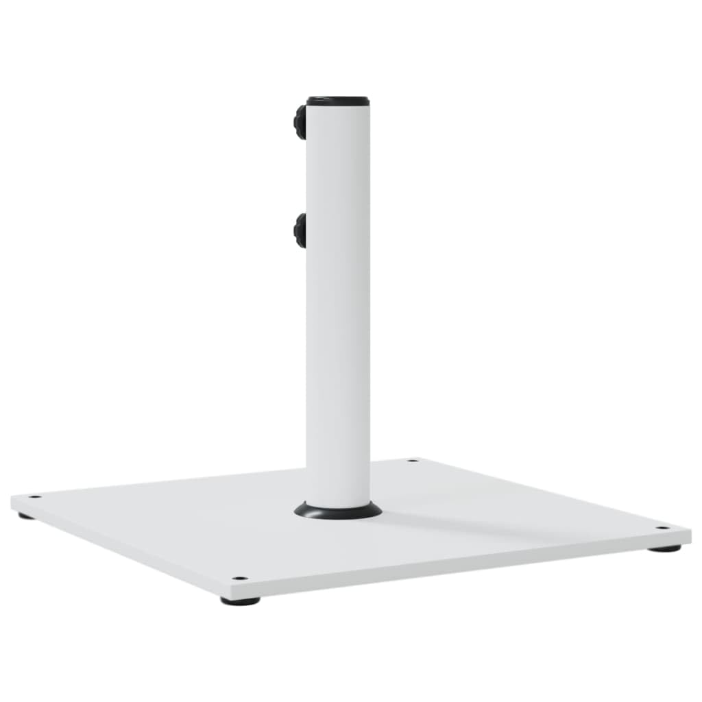 Stojak na parasol przeciwsłoneczny, kwadratowy, 17 kg, do masztu 32/38/48 mm