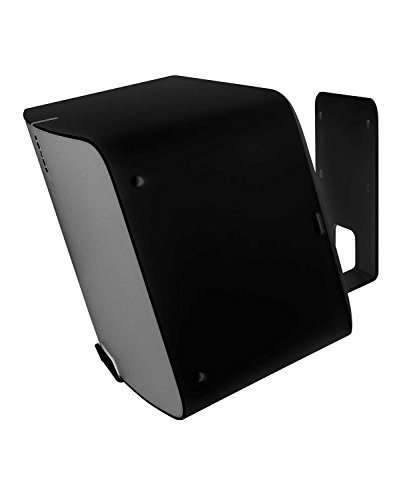 Vebos support mural Sonos Play 5 gen 2 noir 20 degrés - Haute Qualité en une expérience optimale dans chaque pièce - Vous permet de suspendre votre SONOS PLAY 5 exactement où vous le voulez - Garantie de deux ans Cover