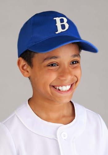 Disfraz clásico de béisbol para niños con camisa, pantalón y gorra miniatura 6