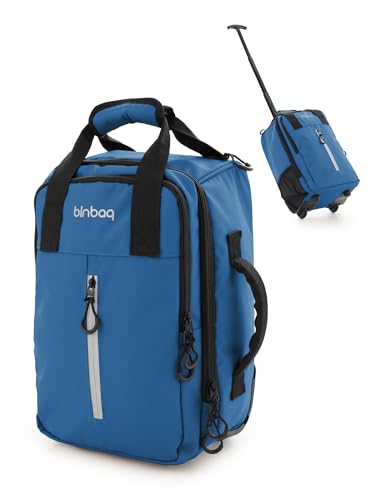 HAUPTSTADTKOFFER Blnbag M7 - Trolley de Cabina 40×20×25 cm Impermeable, Maleta de Mano Ligera 20L para vuelos de Ryanair, 2 Ruedas y Compartimento Acolchado para portátil, Color Azul HAUPTSTADTKOFFER Blnbag M7 - Trolley de Cabina 40×20×25 cm Impermeable, Maleta de Mano Ligera 20L para vuelos de Ryanair, 2 Ruedas y Compartimento Acolchado para portátil, Color Azul